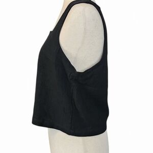 Black Sleeveless Top, Size Small
